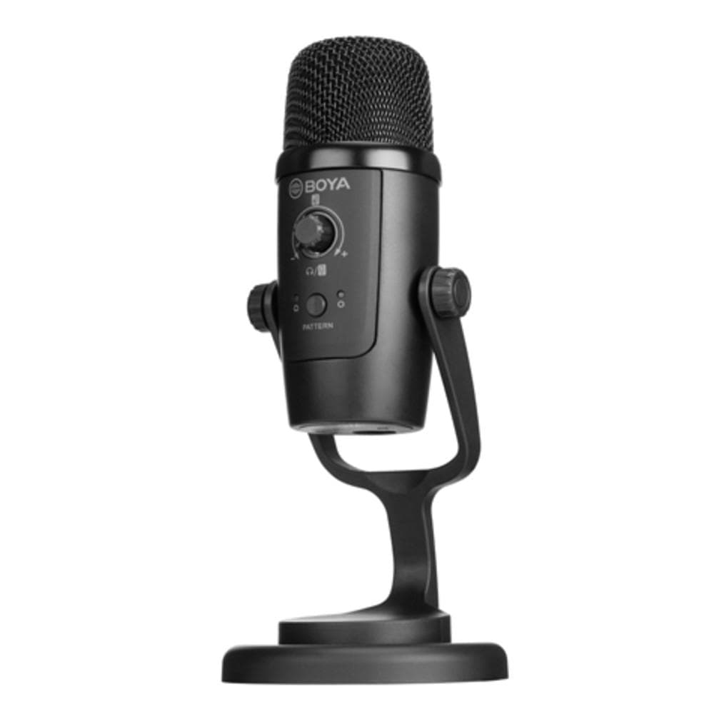 boya usb microphones boya by-pm500 usb microphone - black