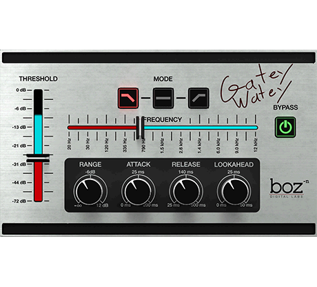 BOZ DIGITAL Virtual Processors Boz Gatey Watey Noise Gate