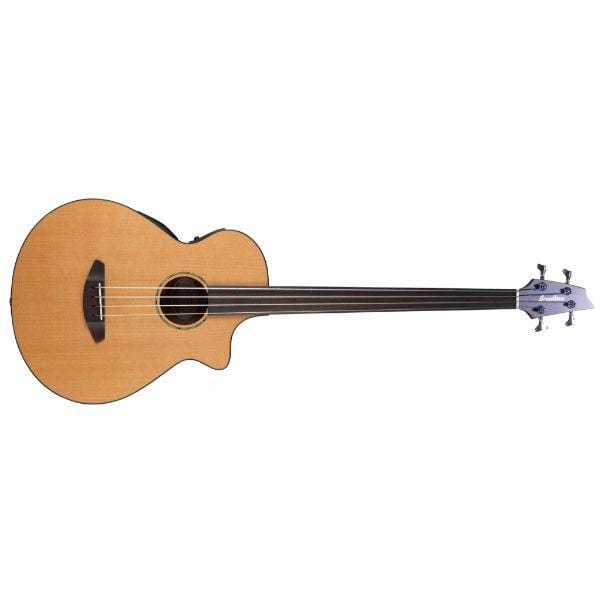 breedlove bass guitars breedlove breedlove solo fretless acoustic-electric bass guitar