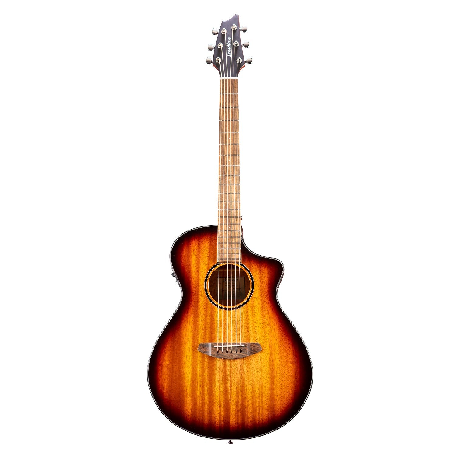 Breedlove Electro Acoustic Guitars Breedlove Discovery S Concert Edge Burst CE 6 String Electro Acoustic Guitar