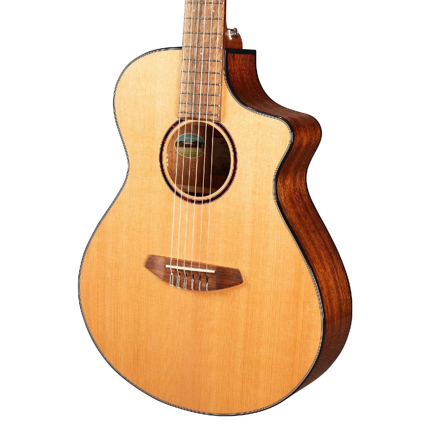 Breedlove Electro Acoustic Guitars Breedlove DSCN01CERCAM 2 Discovery S Concert Nylon CE Electro Acoustic Guitar