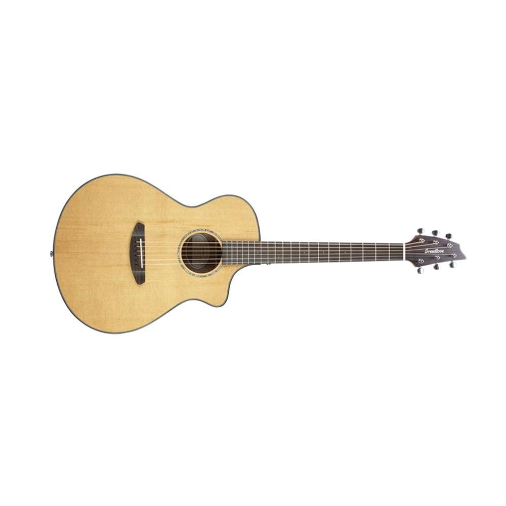 breedlove electro acoustic guitars breedlove pursuit concerto ce red cedar electro acoustic guitar with bag- mahogany