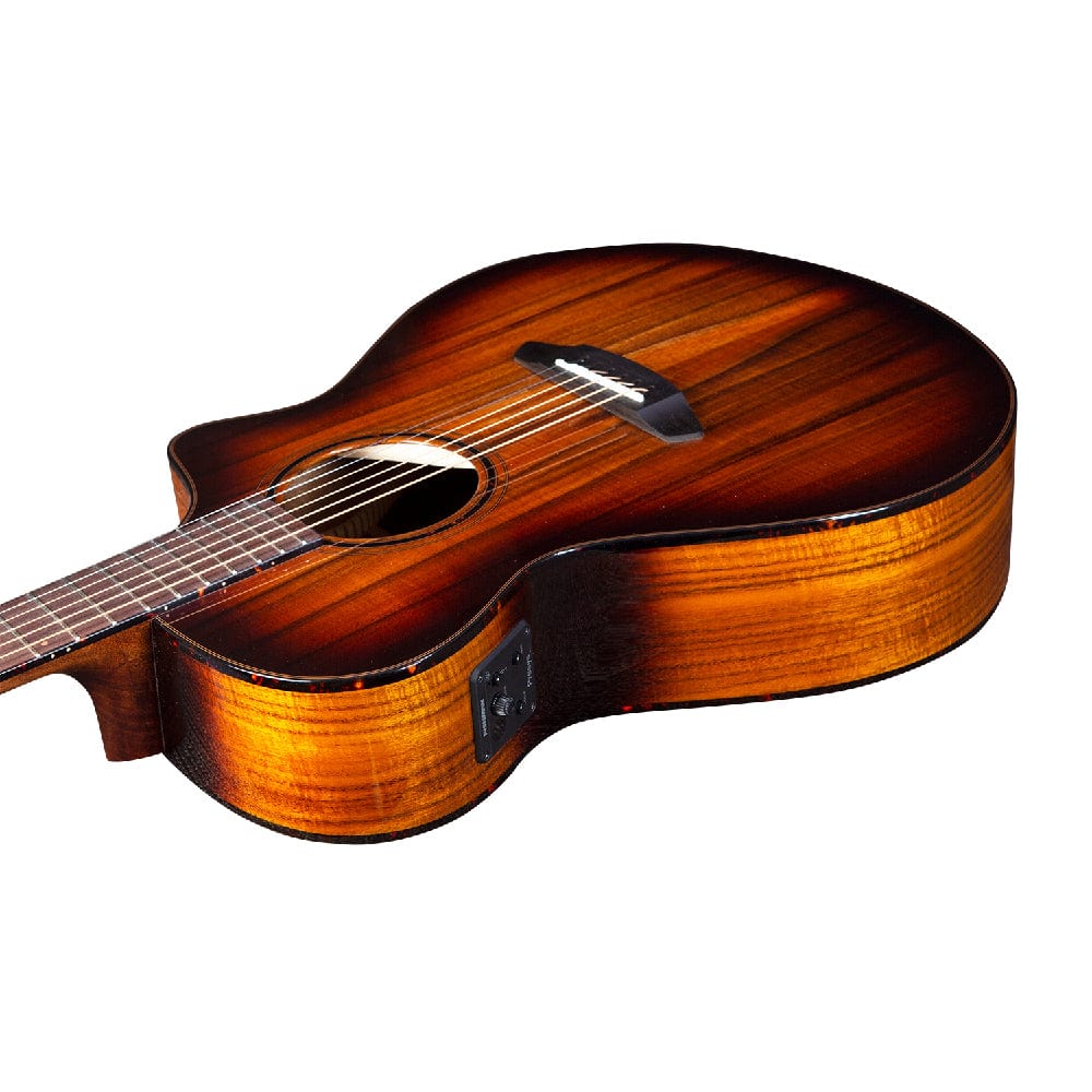 breedlove electro acoustic guitars edgeburst breedlove pursuit exotic s concert edgeburst ce koa-koa electro acoustic guitar