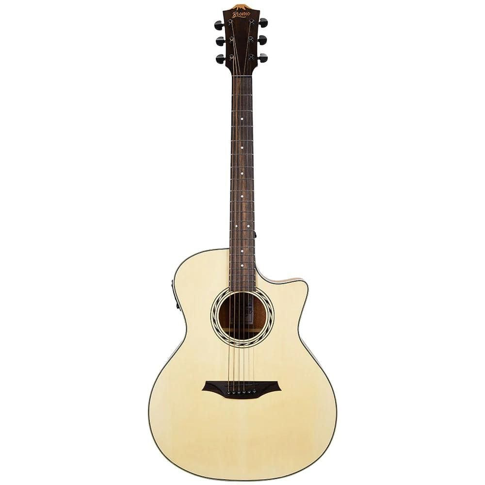 bromo electro acoustic guitars bromo baa2ce appalachian series 6 string electro acoustic guitar