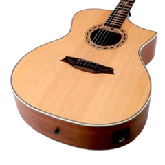 Bromo Electro Acoustic Guitars Bromo BAA4CE Appalachian Series Hillside Auditorium 6 String Electro Acoustic Guitar