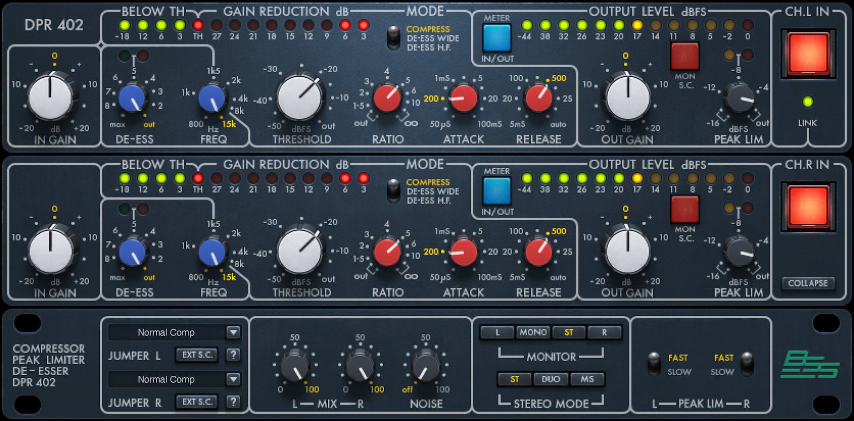 Waves BSS DPR-402: Compressor Plugin