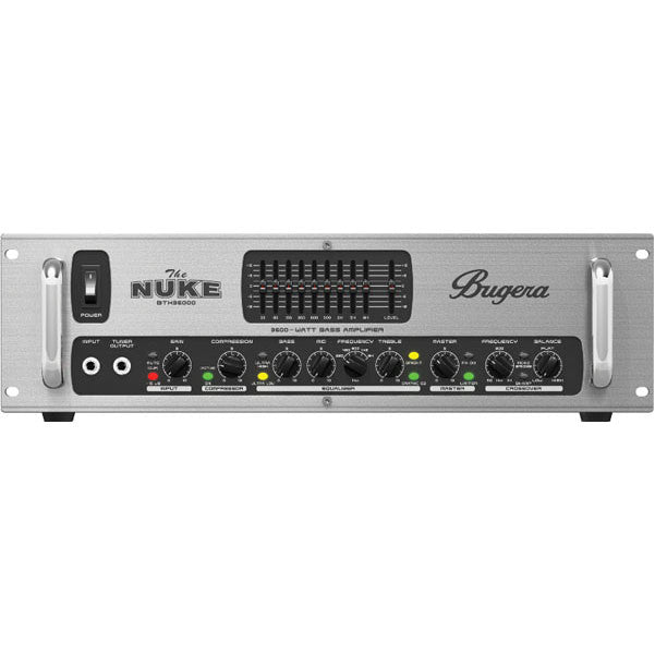 bugera bass amplifier heads bugera btx36000 3600 watt true bi-amping stereo bass amplifier head