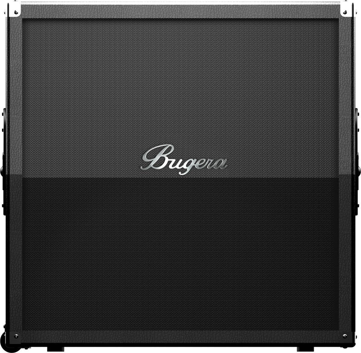 bugera speaker cabinets bugera 412h-bk 200w 4x12 guitar speaker cabinet black slant