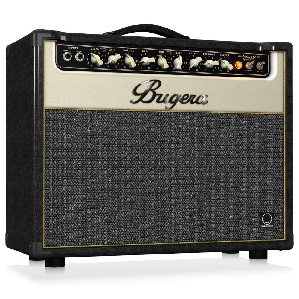 bugera tube amplifiers bugera v22 infinium 22-watt vintage 2-channel tube combo amplifier
