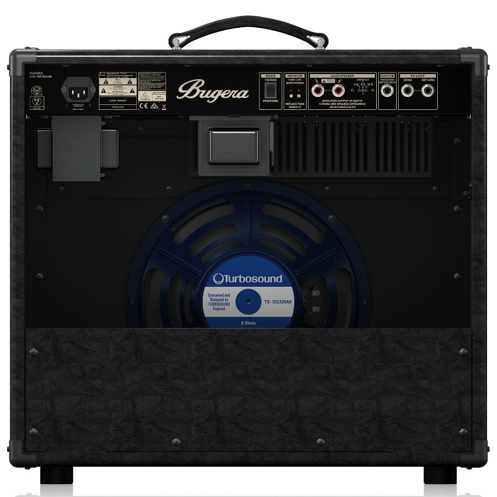 bugera tube amplifiers bugera v55 infinium 55-watt vintage 2-channel tube combo amplifier