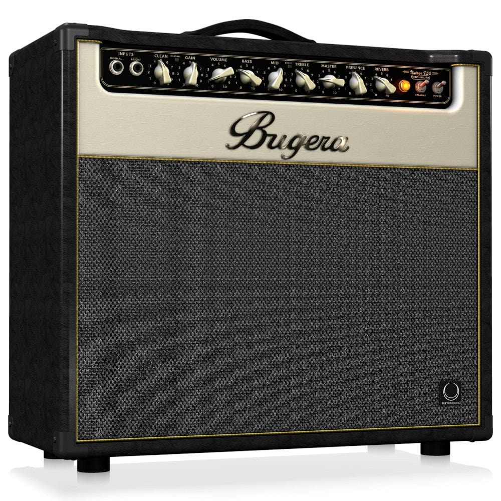 bugera tube amplifiers bugera v55 infinium 55-watt vintage 2-channel tube combo amplifier