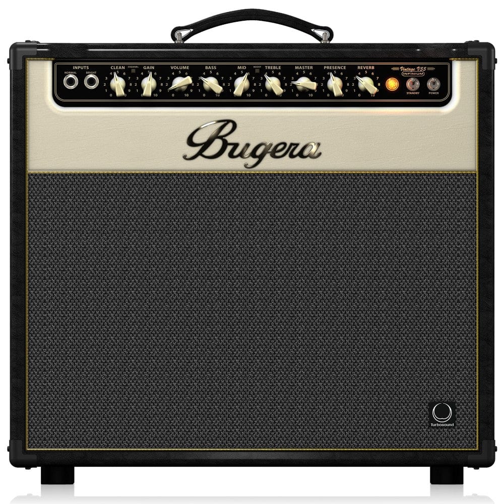 bugera tube amplifiers bugera v55 infinium 55-watt vintage 2-channel tube combo amplifier