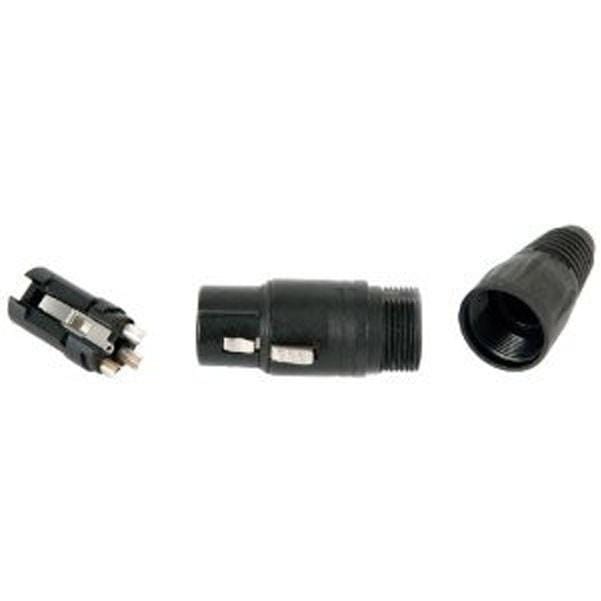 cad cables and connectors cad audio 40-337 professional 3-pin connector xlr-f