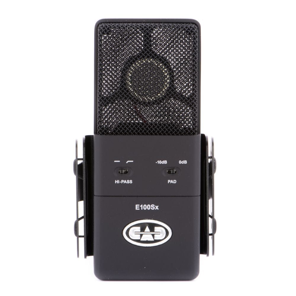 cad condenser microphones black cad audio e100sx equitek series large diaphragm supercardioid condenser microphone