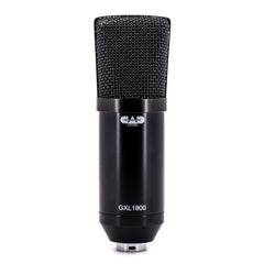 CAD Condenser Microphones Black CAD Audio GXL1800 Side Address Studio Condenser Microphone