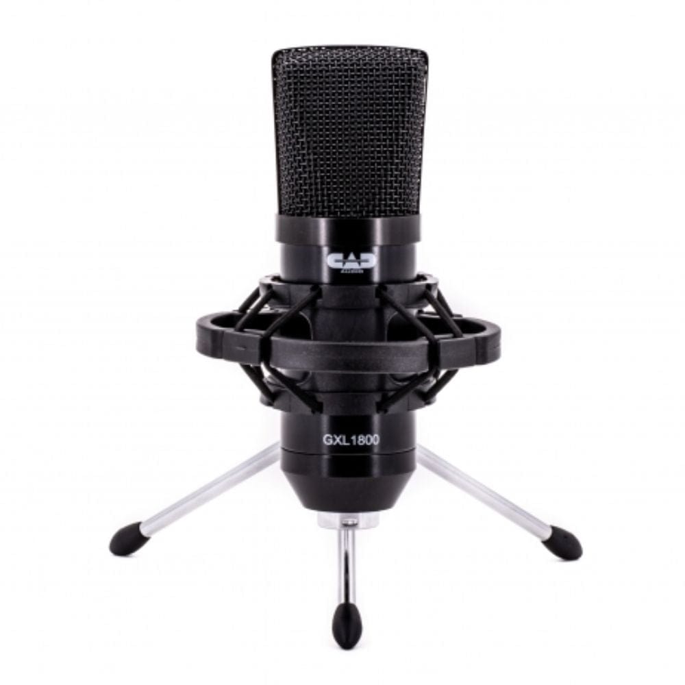 cad condenser microphones black cad audio gxl1800 side address studio condenser microphone