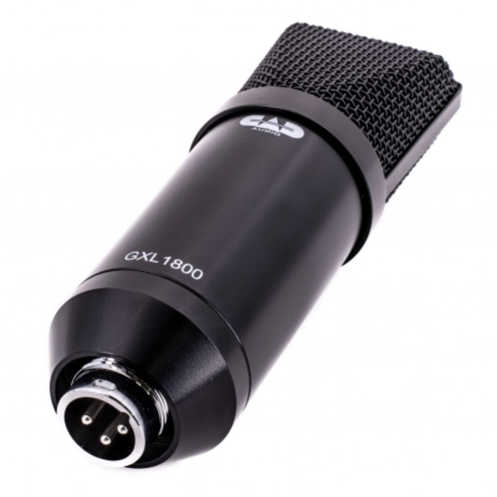 cad condenser microphones black cad audio gxl1800 side address studio condenser microphone