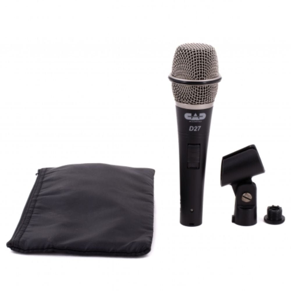 cad dynamic microphones black cad audio d27 live series supercardioid dynamic handheld microphone