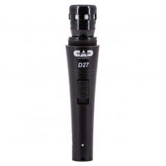 CAD Dynamic Microphones Black CAD Audio D27 Live Series Supercardioid Dynamic Handheld Microphone