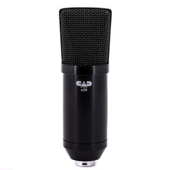 CAD Usb Microphones Black CAD Audio U29 Side Address Studio USB Microphone