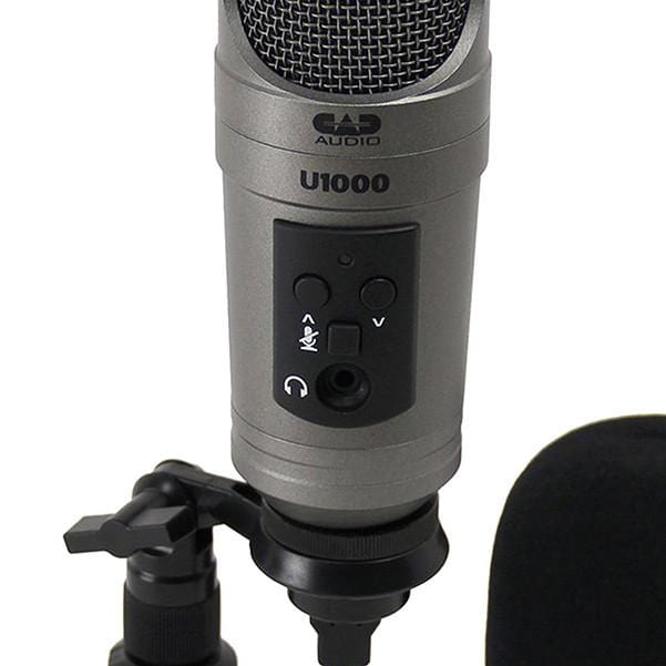 cad usb microphones cad u1000 usb studio condenser microphone