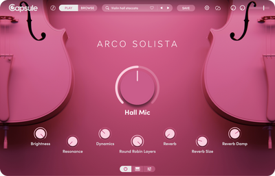 Capsule Arco Solista: Solo Violin – Professional Audio Software & Plugin