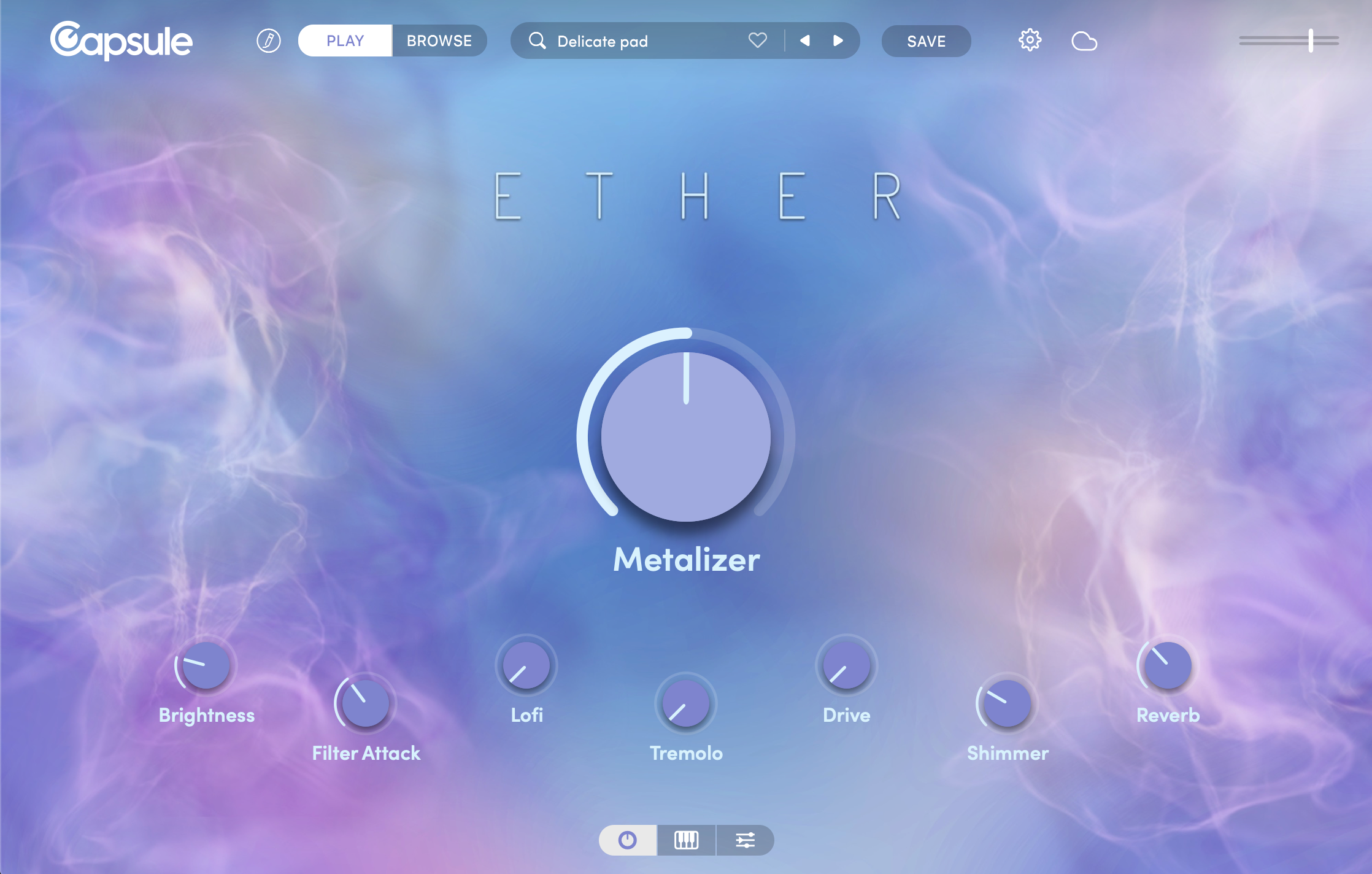 CAPSULE AUDIO Virtual Instruments Capsule Ether: Atmospheric Synthesizer – Professional Audio Software & Plugin