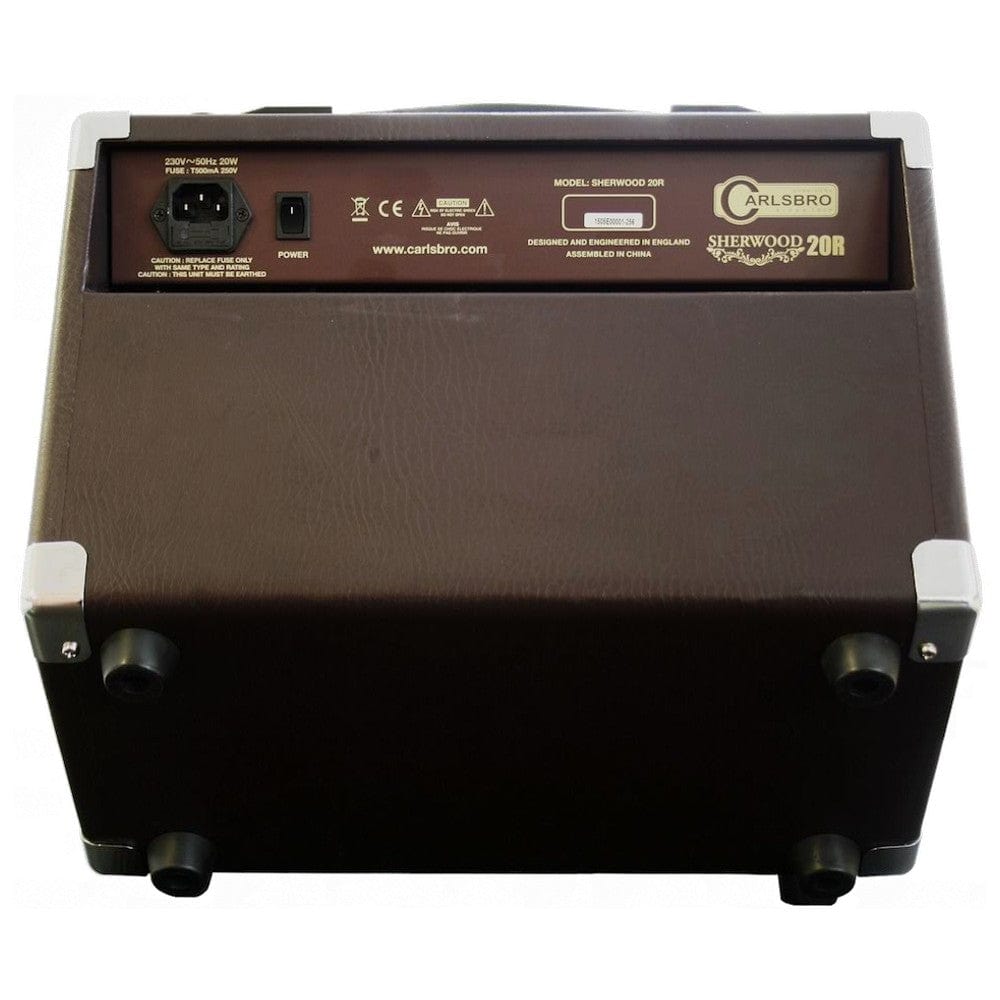 carlsbro acoustic guitar amplifiers carlsbro sherwood 20r acoustic guitar amplifier