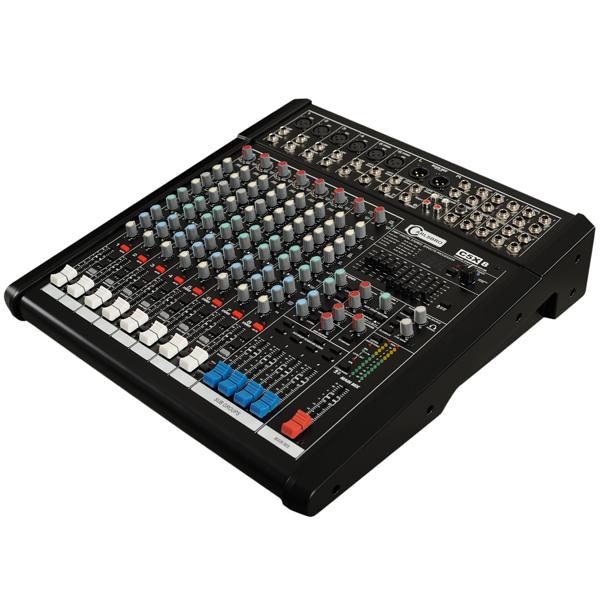carlsbro analog mixers carlsbro c5x-8 8 channel 6 mic - 4 stereo analog mixer