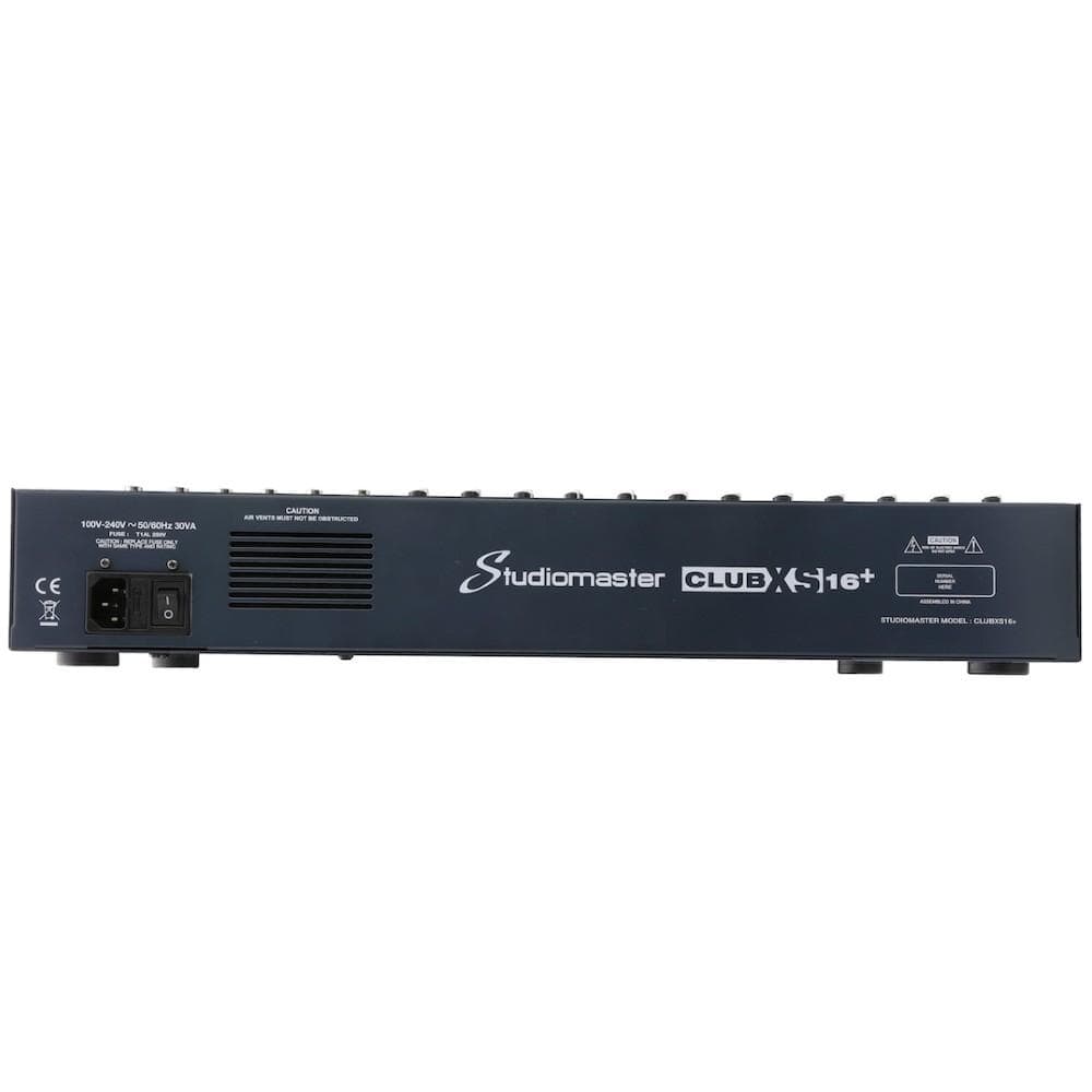 carlsbro analog mixers carlsbro club xs 16+ 16 input channel analog mixer