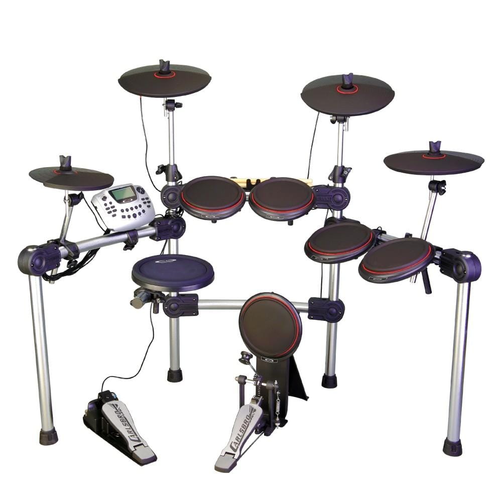 carlsbro electronic drum kits carlsbro cs-d230 10-piece electronic drum kit