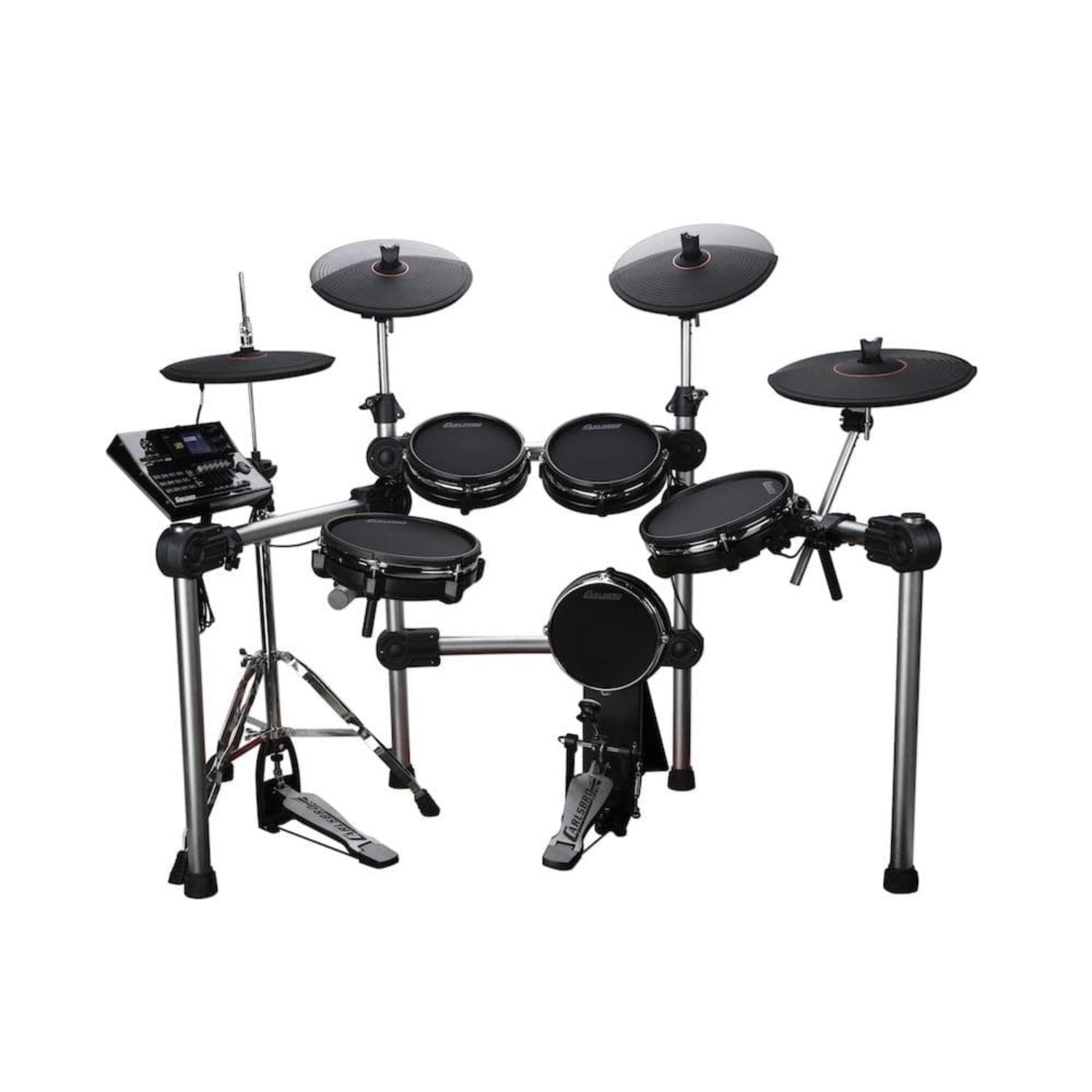 Carlsbro Electronic Drum Kits Carlsbro CS D600 9 Piece Electronic Mesh Head Drum Kit - Black