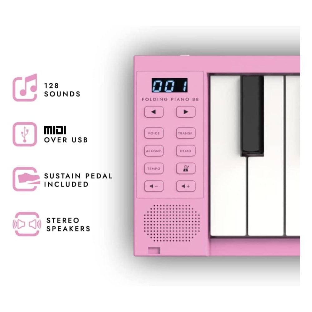 carry-on digital pianos carry-on fp88 88 keys folding digital piano