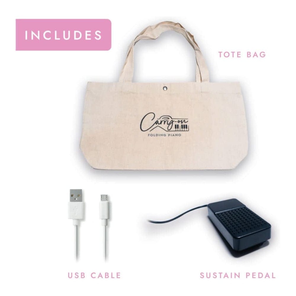 carry-on digital pianos carry-on fp88 88 keys folding digital piano