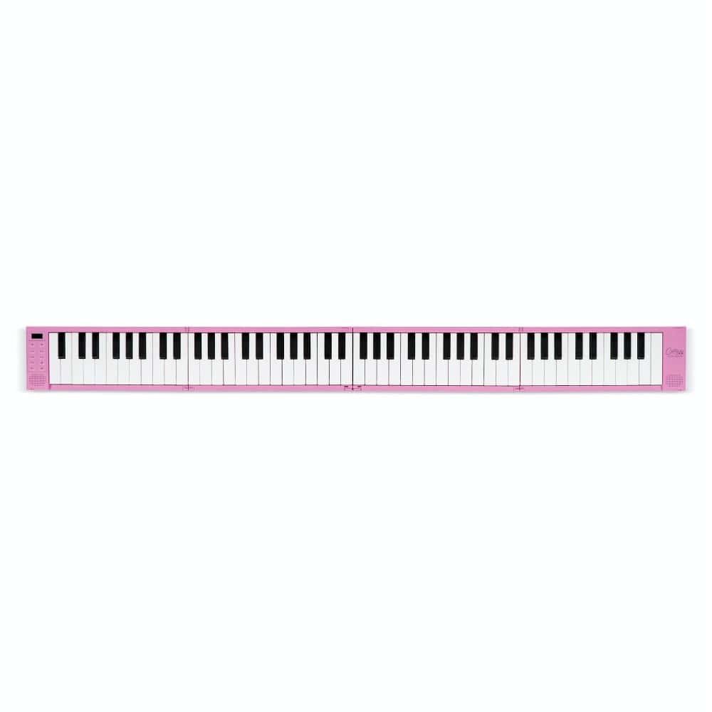carry-on digital pianos pink carry-on fp88 88 keys folding digital piano