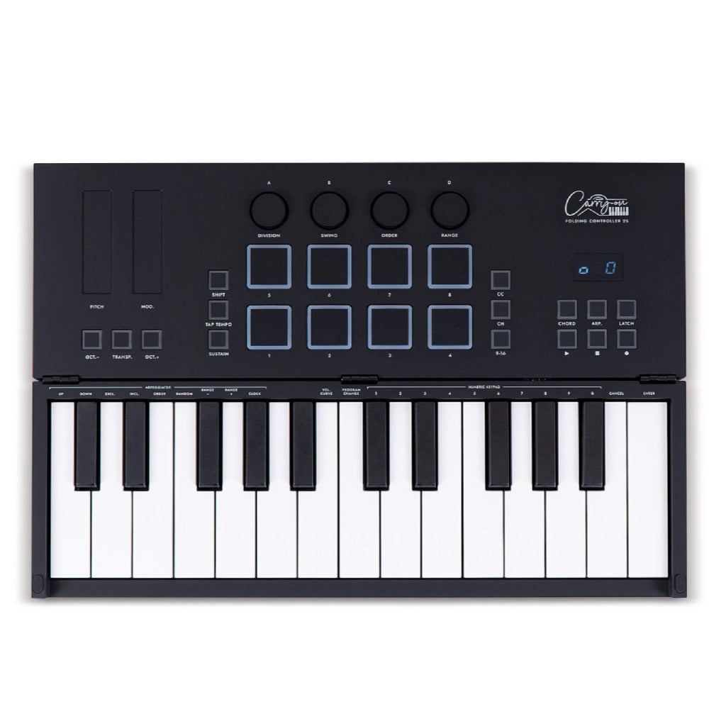 Carry-On Midi Controllers Carry-on Folding Controller 25 MIDI Controller