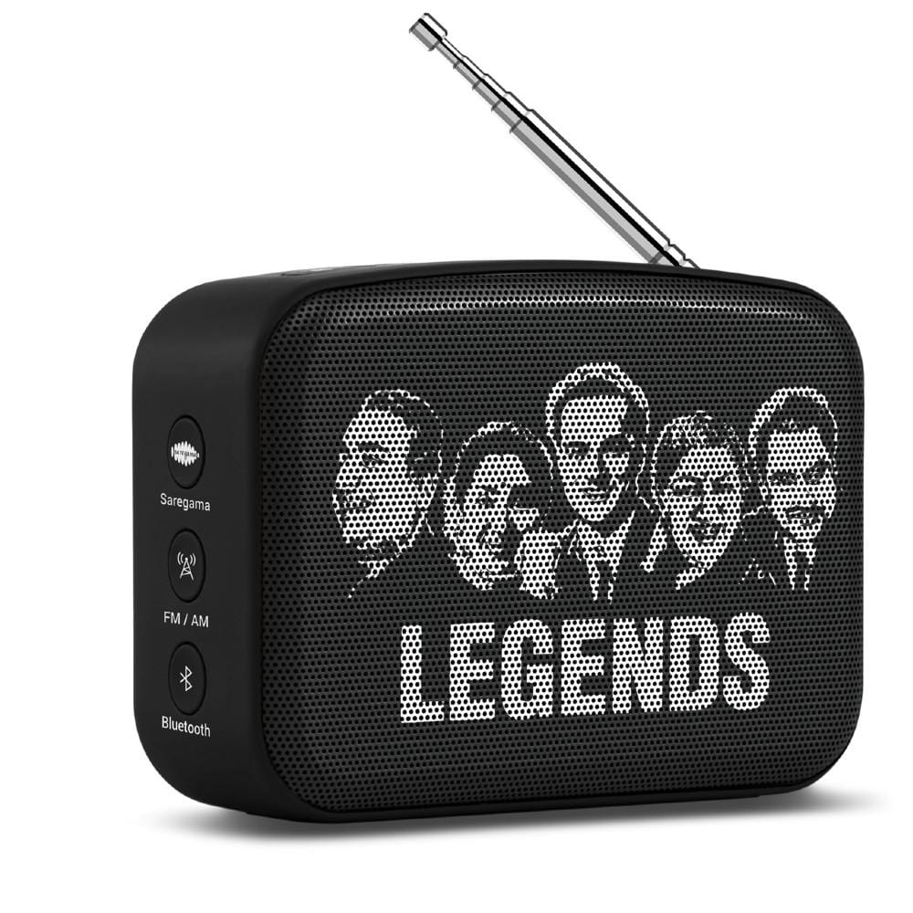 carvaan bluetooth speakers moonlight black saregama carvaan mini 2.0 portable music player with bluetooth/fm/am/aux #color_moonlight-black