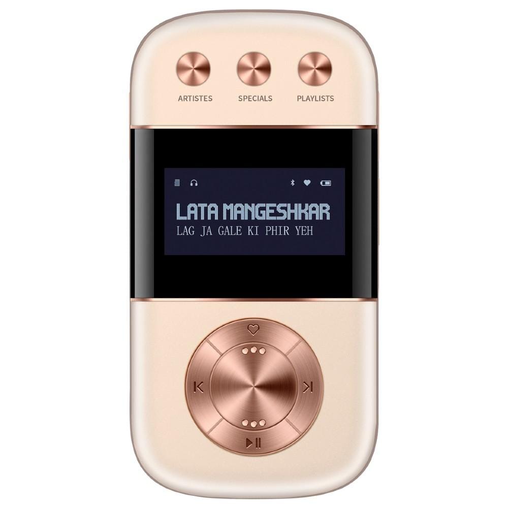 carvaan portable music players rose gold saregama carvaan go gold portable audio player with 3000 pre-loaded retro hindi songs #color_rose-gold