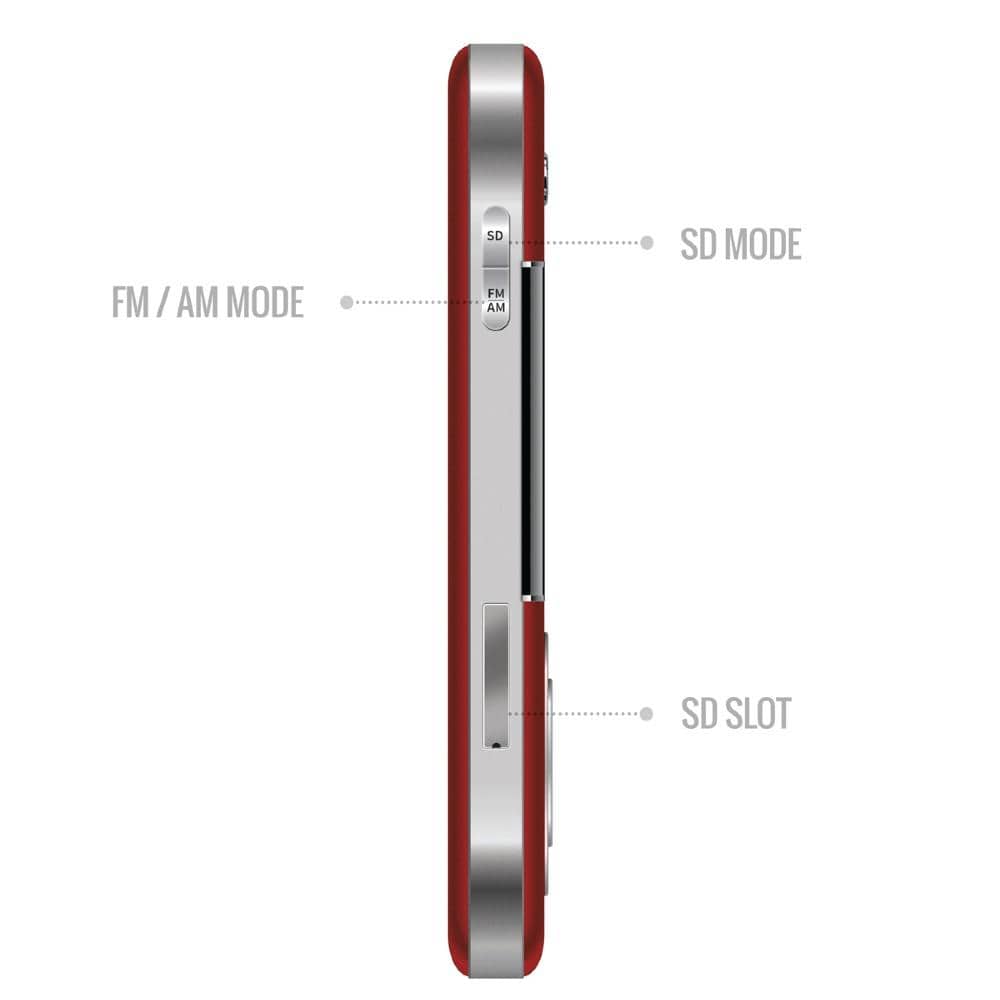 carvaan portable music players saregama carvaan go 2.0- portable audio player with 3000 pre-loaded retro hindi songs #color_salsa-red