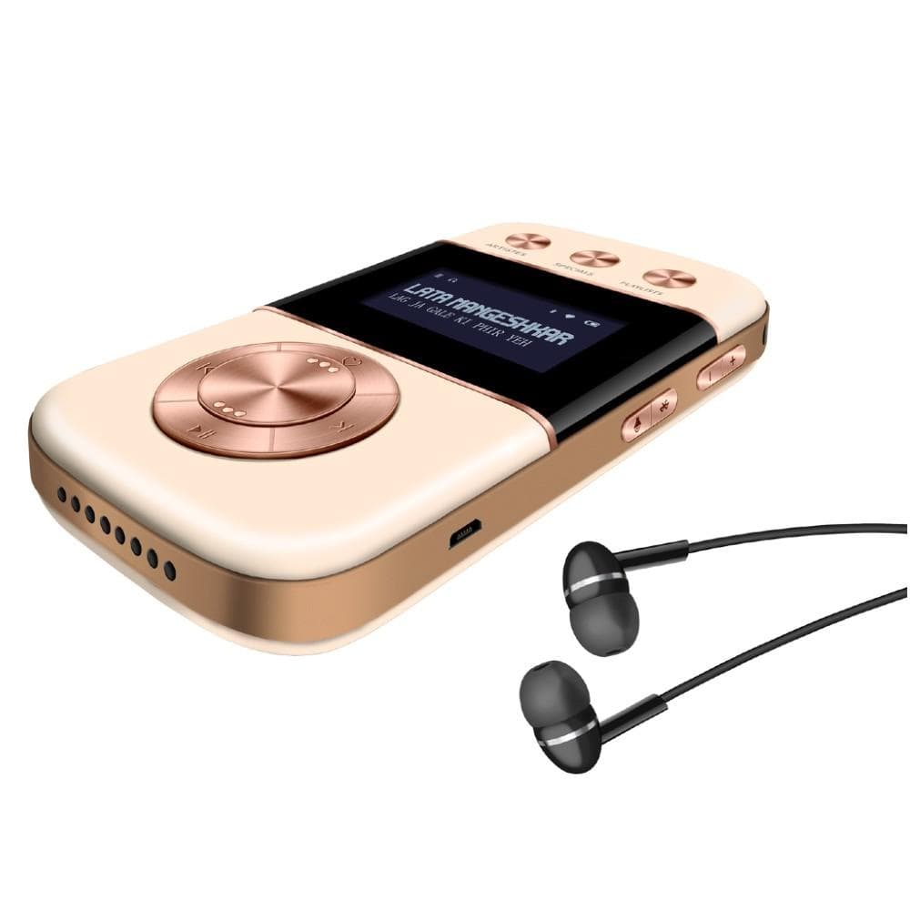 carvaan portable music players saregama carvaan go gold portable audio player with 3000 pre-loaded retro hindi songs #color_rose-gold