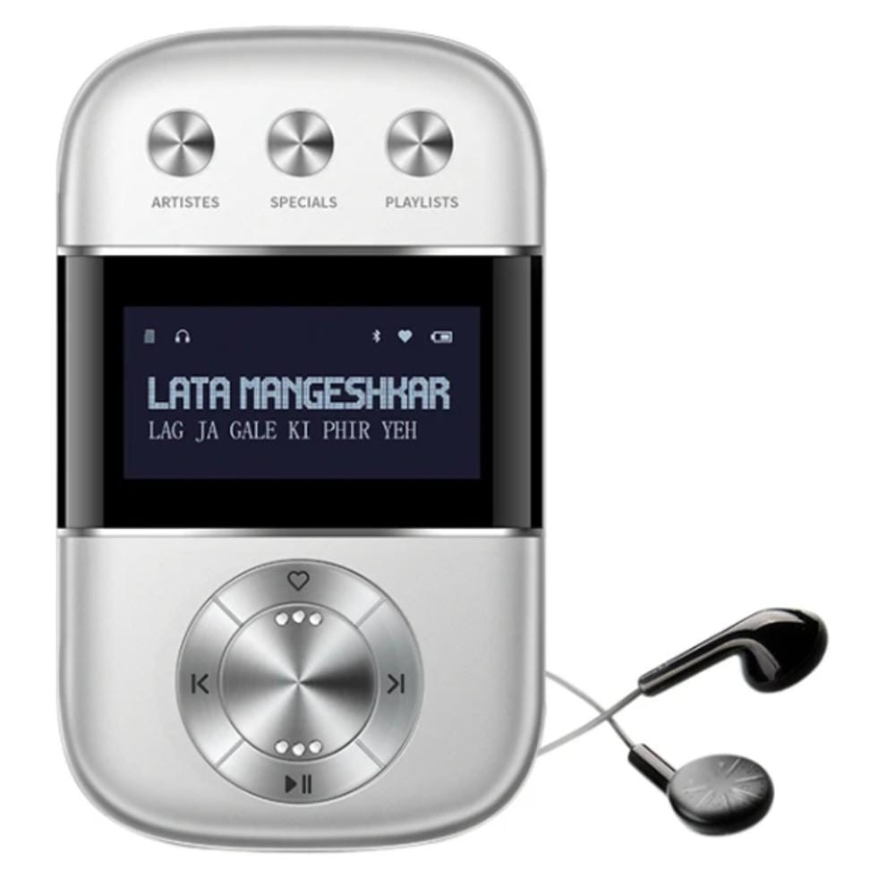 carvaan portable music players saregama carvaan go- portable audio player with 3000 pre-loaded retro hindi songs- quick silver