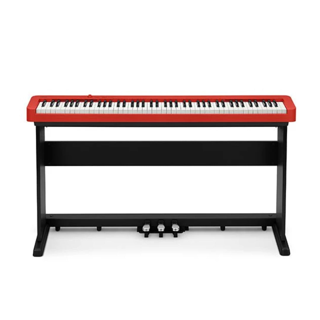 Casio Digital Pianos Red / Piano with Stand Casio CDP Series CDP-S160 88 Key Digital Piano #color_red,style_piano-with-stand