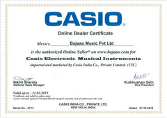 Casio Keyboard Bundles Casio CT-X8000IN 61-Key Portable Keyboard With Power Adapter, Dust Cover, Stand, Online Lessons & Ebook