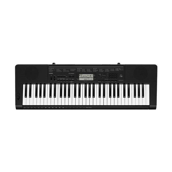 casio keyboard bundles casio ctk-3500 61 key portable keyboard with power adapter, gigbag, cloth & ebook