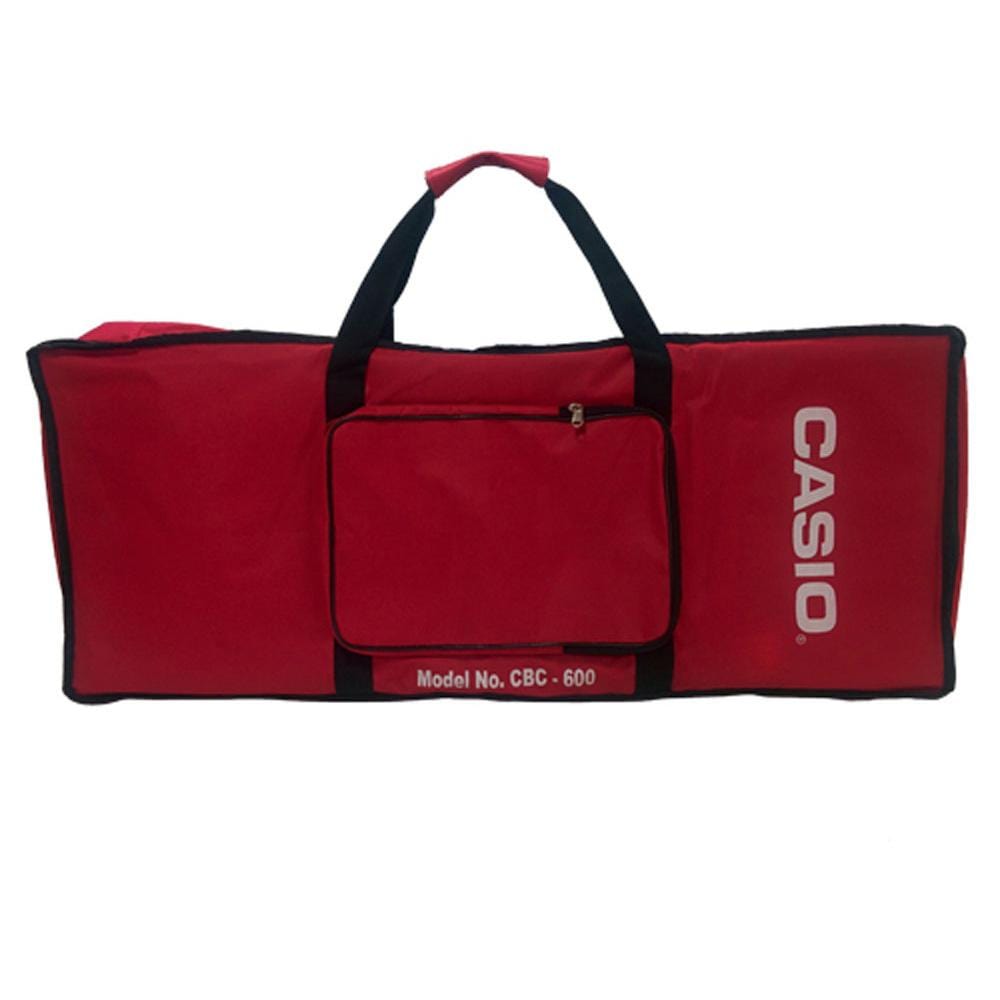 casio keyboard gigbags red casio cbc 600 carry case for 600 series - black/red #color_red