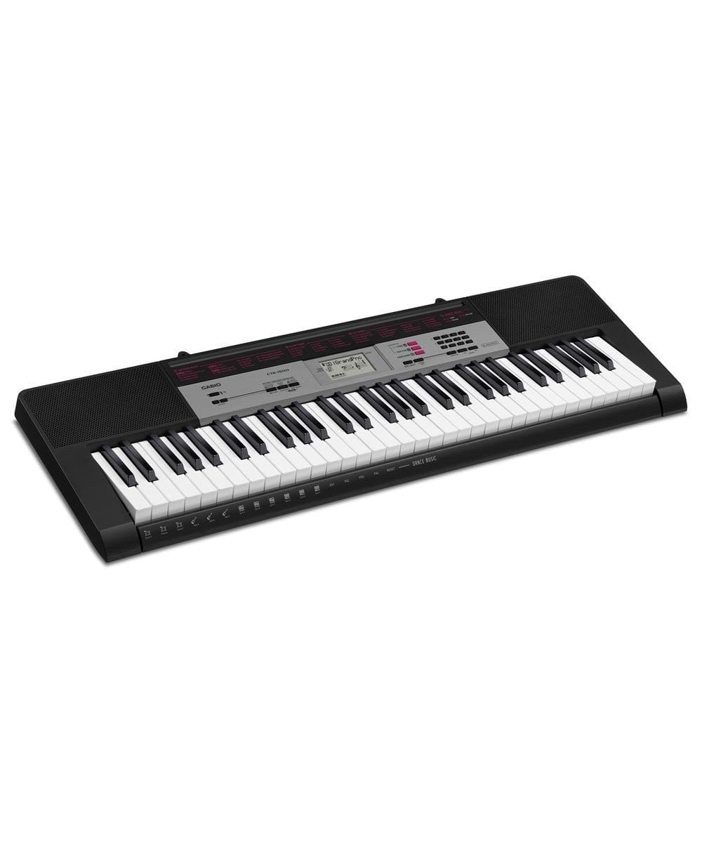 casio portable keyboards casio ctk-1500 61-key standard keyboard with power adapter