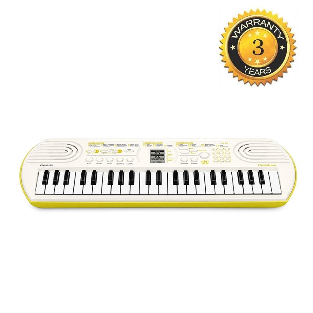 casio portable keyboards casio sa-80 casiotone 44 key kids mini portable keyboard with adapter