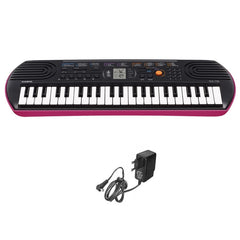 Casio Portable Keyboards Single Casio SA78 Kids Mini Portable Keyboard With Adapter