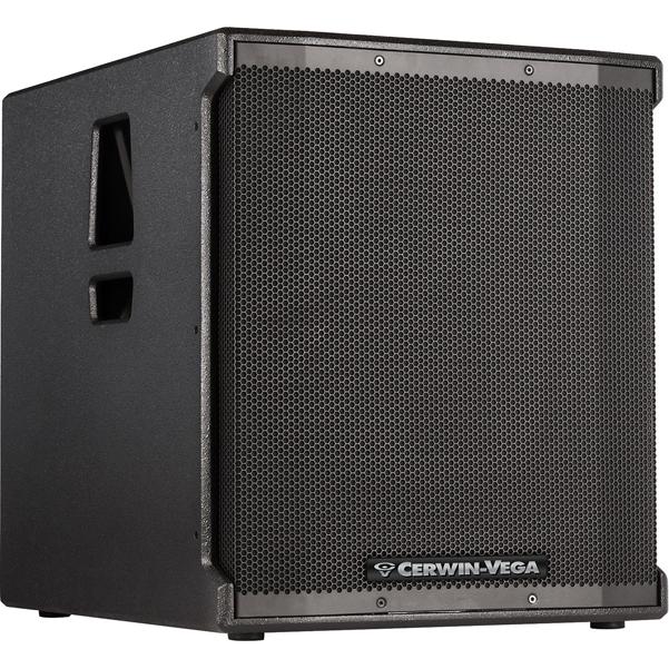 cerwin vega subwoofers cerwin vega cve-18s 18-inch 1000 watt powered subwoofer