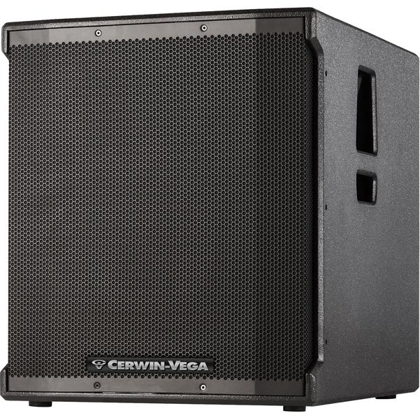 cerwin vega subwoofers cerwin vega cve-18s 18-inch 1000 watt powered subwoofer